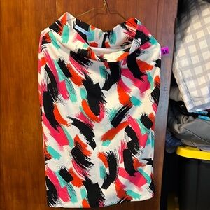 Colorful Abstract Women's Skirt